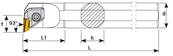 Barre d'alésage S50W CKUNR 16 Boring Bar