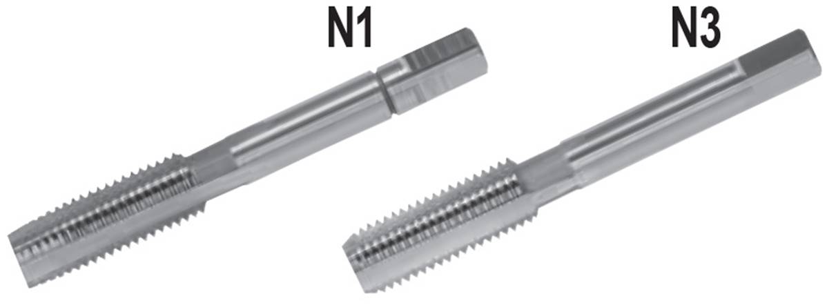 Tarauds main métrique  fin Co5 DIN 2181