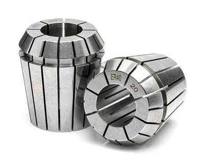 Pinces ER40 Ultra Précision (Précision 5 micron) - Plage de serrage (mm) 5.0-4.0