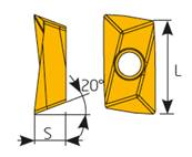 Fraise D40 d32 Z05 L150 ADMT 12 End Mill