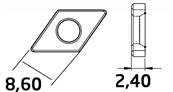 Cale DCMT 11 Shim