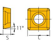 Fraise à surfacer D160 d40 Z10 SPMT 12 Face Mill