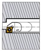 Barre d'alésage carbure lubrifié E08K SCLCR 06 Carbide Boring Bar