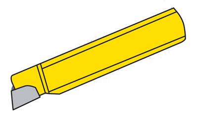 Grain d'alésage couteau à droite K20 Ø 12