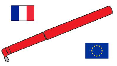 Outils de tour à chambrer à droite ISO 354 - WN 8092 P30 Ø 25