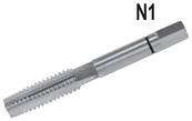 Taraud main, rectifié étagé, filetage BSF, BS 84, BSF DIN 2181, 1" x 10 N°1 HSS