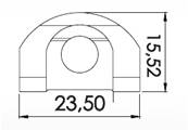 Plaquette TNMG 22 Clamp