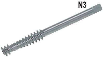 Taraud main rectifié étagé trapézoïdal HSS DIN 103 TR 10 x 2 - N°3