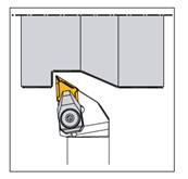 Porte outil de tournage DDJNR 2525 M15 External Turning Holder