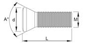 Vis screw M2,5