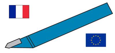 Outils de tour à fileter extérieur à gauche ISO 352 - WN 8085 P30 carré de 40