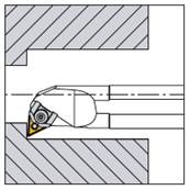 Barre d'alésage S50U MTUNR 22 Boring Bar