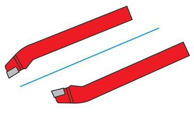 Outil à dresser d'angle - ISO 303