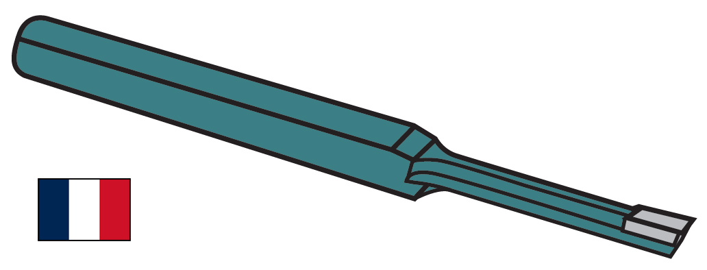 Outils à mortaiser section ronde