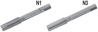 Taraud coupe à gauche pas gaz HSS DIN 5157 BSP 3/4 x 14 - N°3