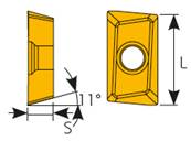 Fraise D12 d12 Z01 L120 APXT 10 End Mill