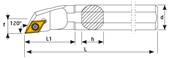 Barre d'alésage S40T SDXCR 11 Boring Bar