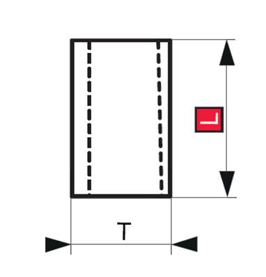 Plaquette carbure à braser ISO Forme C C10 10X6X4 K20
