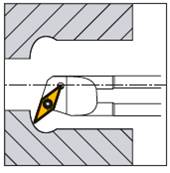 Barre d'alésage S40T SVQCR 16 Boring Bar