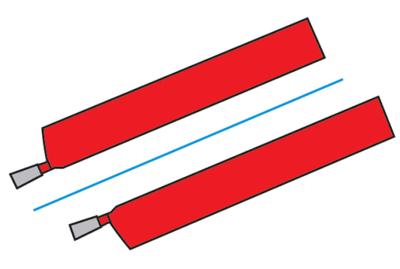 Outil à saigner section méplat - ISO 307