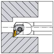 Barre d'alésage S50W CKUNR 16 Boring Bar