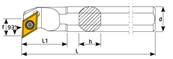 Barre d'alésage S32T SDUCR 11 Boring Bar