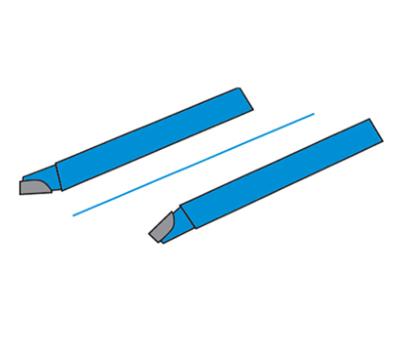 Outil droit à charioter
