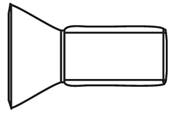 Vis screw M4