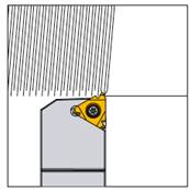 Porte outil de filetage SEL 3232 P22 -L- IR22 External threading holder