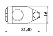 Plaquette CNMG 16 Clamp