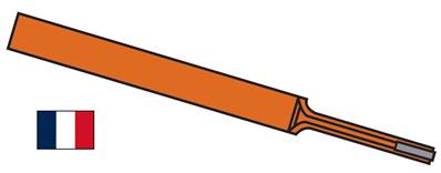 Outil à mortaiser, section carrée petit alésage 16X16X220 Largeur 4 HSS-CO 10%