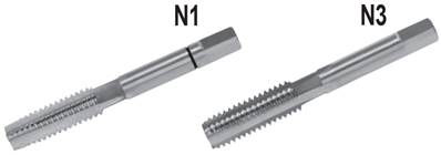 Jeu de tarauds main, rectifié étagé, filetage BSF, BS 84, BSF DIN 2181, 5/16 x 22 HSS