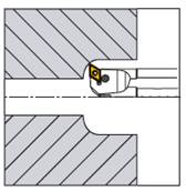 Barre d'alésage S40T PDUNR 15 Boring Bar