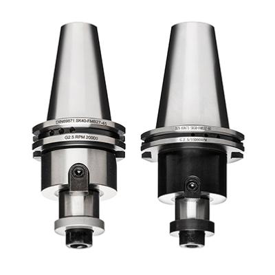 Mandrin porte fraise à trou standard DV40 & DV50