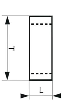 Plaquette carbure brasée forme D