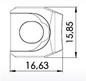 Plaquette WNMG 08 Clamp