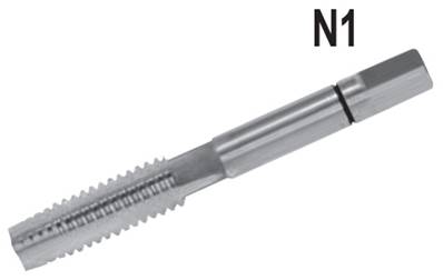 Taraud main, rectifié étagé, filetage BSF, BS 84, BSF DIN 2181, 1/2 x 16 N°1 HSS