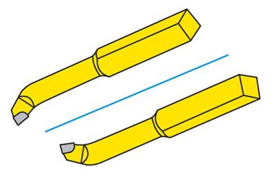 Outil à aléser & dresser - ISO 309