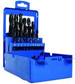 Coffret métallique de 19 forets cylindriques TAN de Ø 1 à Ø 10 par 0,5 mm