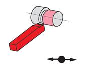 Outils de tour de finition ISO 351 - DIN 4975 K20 carré de 10