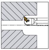 Barre d'alésage S40T PDUNL 15 Boring Bar