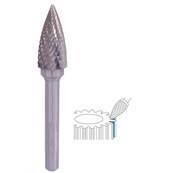 Ogive tête flame HSS-M2 G taille croisée