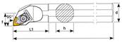 Barre d'alésage S50U DWLNR 08 Boring Bar