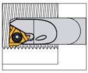 Barre d'alésage carbure lubrifié E06H - IR06 Carbide Boring Bar