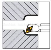 Barre d'alésage S40T SDQCR 11 Boring Bar