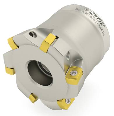 Fraise à surfacer 100° D063 d22 Z07 ENMX 06 Face Mill