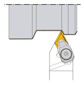 Porte outil de tournage extérieur 62,5° DDNNN L 125 - L1 40