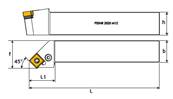 Porte outil de tournage PSSNR 2020 K12 External Turning Holder