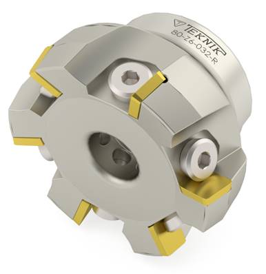 Fraise à surfacer 75° D125 d40 Z10 SPKN 12 Face Mill