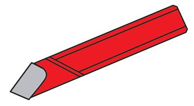 Grain d'alésage à charioter 30° à gauche K20 ISO 230 - Ø 25